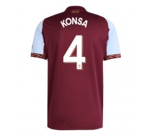 Aston Villa Ezri Konsa #4 Koszulka Podstawowa 2025-26 Krótki Rękaw
